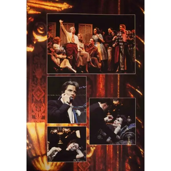 SUNSET BLVD. müzikalinin tanıtım kitapçığı, 20 sayfa, 24x33 cm...