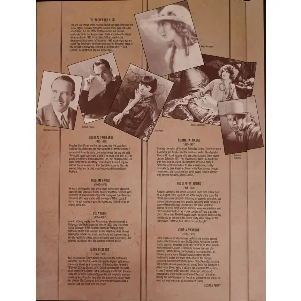 SUNSET BLVD. müzikalinin tanıtım kitapçığı, 20 sayfa, 24x33 cm...