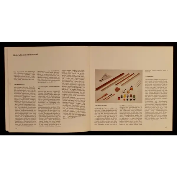 ALMANCA: GRUNDKURS MARMORIEREN, Nedim Sönmez, Christophorus-Verlag, 64 sayfa, 21x20 cm...