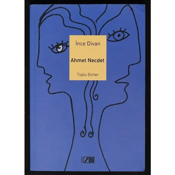 İNCE DİVAN, Ahmet Necdet, 2004, Adam Yayınları, 263 sayfa, 14x20 cm, İTHAFLI ve İMZALI...