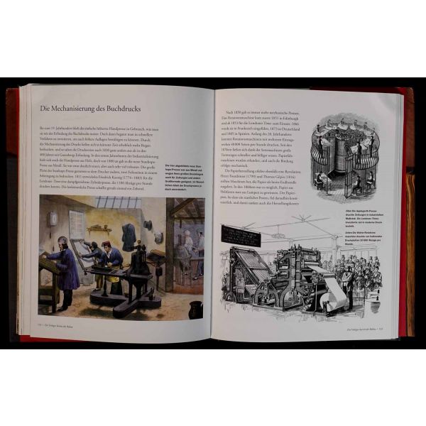 Kitabın, Mezopotamya´nın kil tabletlerinden günümüze ulaşan serüvenine dair kaleme alınmış, bol resimli Almanca kitap: DAS BUCH, Martyn Lyons, Gerstenberg, 224 sayfa, 20x26 cm...