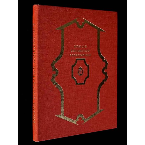 Restorasyon dönemi İngiliz ciltçiliğine dair İngilizce kitap: ENGLISH RESTORATION BOOKBINDINGS, Samuel Mearne, 1974, The British Library Board, 48 sayfa metin + görseller, 19x26 cm...