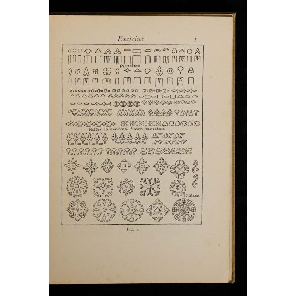 Öğretmenler, öğrenciler ve zanaatkârlar için pratik el sanatları dersleri: THE ARTISTIC PRATICAL HANDCRAFT SERIES, Frederick J. Glass, 1927, University of London Press Ltd., 65 sayfa, 14x20 cm...