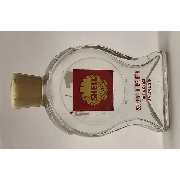 Shell reklamlı Esmen Kolonya şişesi, 9 cm...