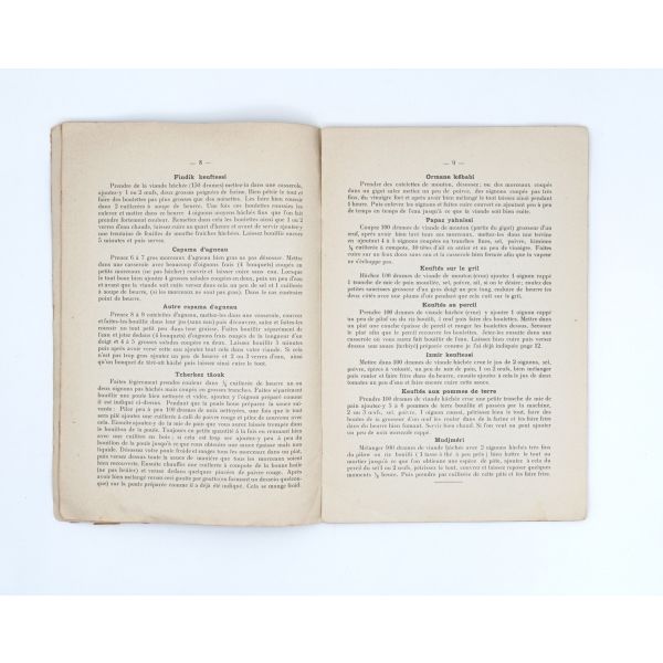 LA BONNE CUISINE TURQUE FACILE ET ECONOMIQUE (İyi, Kolay, Ekonomik Türk Mutfağı), 