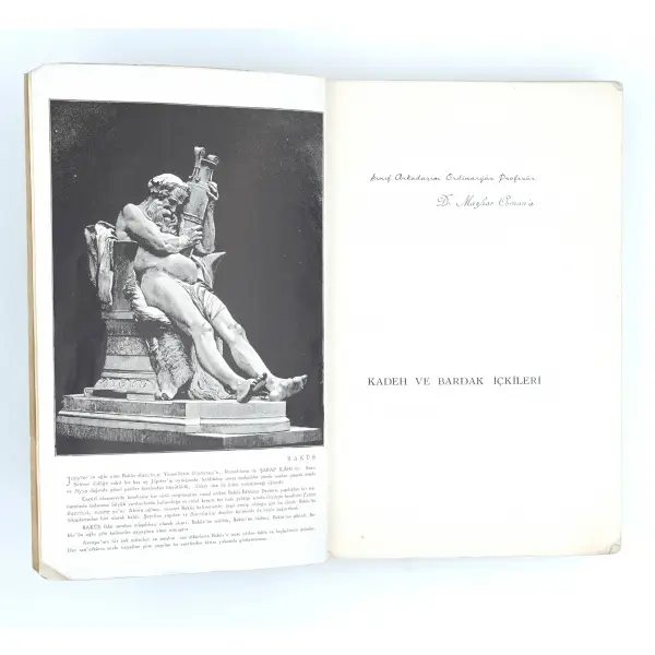 KADEH VE BARDAK İÇKİLERİ, K. Öner, 1937, Halk Basımevi, İstanbul, 398 sayfa, 16x24 cm...