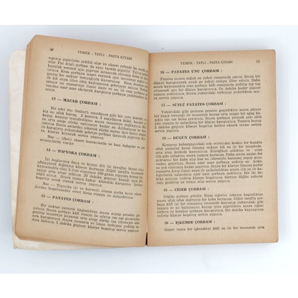 ALATURKA VE ALAFRANGA YEMEK, TATLI, PASTA KİTABI, Fahriye Nedim, 1977, İnkılap ve Aka Kitabevleri Koll. Şti., İstanbul, 334 sayfa, 14x20 cm...