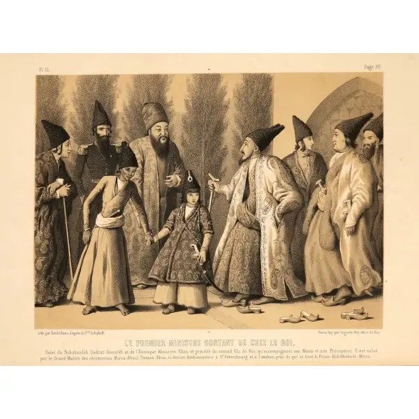VOYAGE EN PERSE, Le Prince Alexis Soltykoff, L. Curmer & V. Lecou Editour, Paris, 1851, 132 sayfa, 19x28 cm...