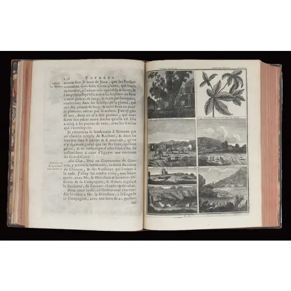 VOYAGE AU LEVANT (5 Cilt Takım), Corneille Le Bruyn, 1725, Chez Charies Ferrand, A Rouen, 648+565+520+498 sayfa, 20x26 cm...