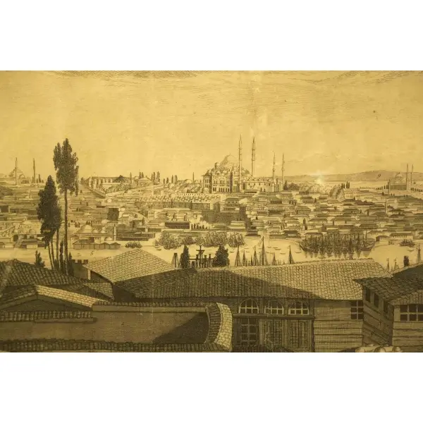 Sarayburnu´ndan Haliç´e uzanan 180 derecelik bir İstanbul panoraması, 