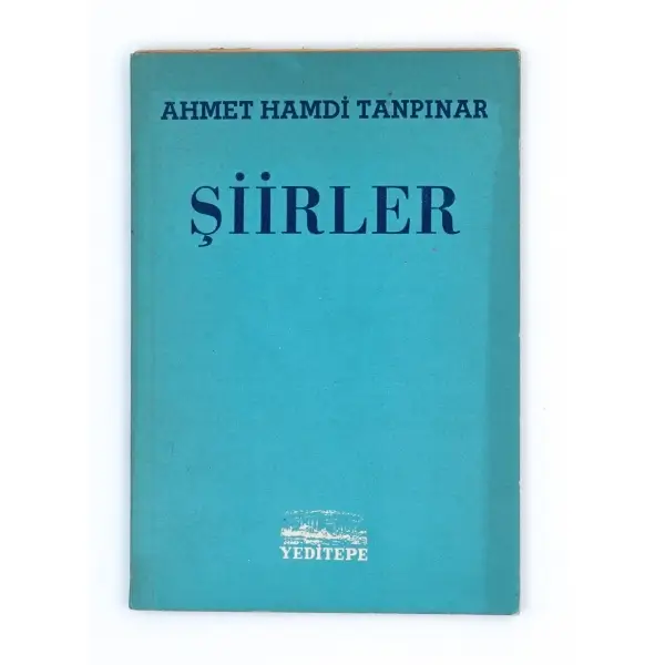 ŞİİRLER, Ahmet Hamdi Tanpınar, 1961, Yeditepe Yayınları, 80 sayfa, 14x20 cm…