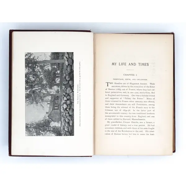 MY LIFE AND TIMES, Cyrus Hamlin, 1893, Congregational Sunday School and Publishing Society, Boston & Chicago, 538 sayfa, 15x21 cm...