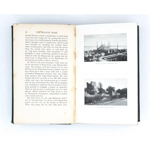 THE BALKAN ROAD, Archibald Lyall, 1930, Methuen & Co. Ltd., London, 244 sayfa, 15x23 cm...