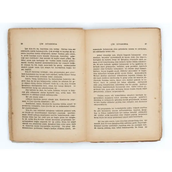 ÇİN DİYARINDA, Jules Verne, çeviren: Ferid Namık Hansoy, İnkilâp Kitabevi, 192 sayfa, 13x20 cm...