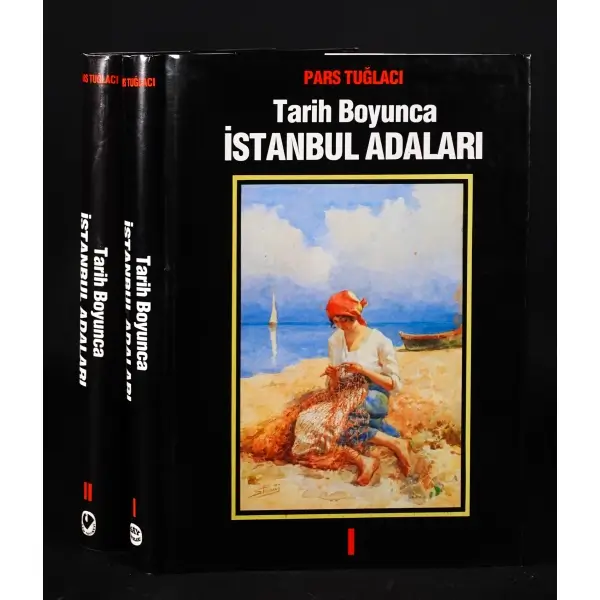 TARİH BOYUNCA İSTANBUL ADALARI I-II, Pars Tuğlacı, 1992-1995, İstanbul, Say Yayınları-Cem Yayınevi, 576+576 sayfa, 25x35 cm...