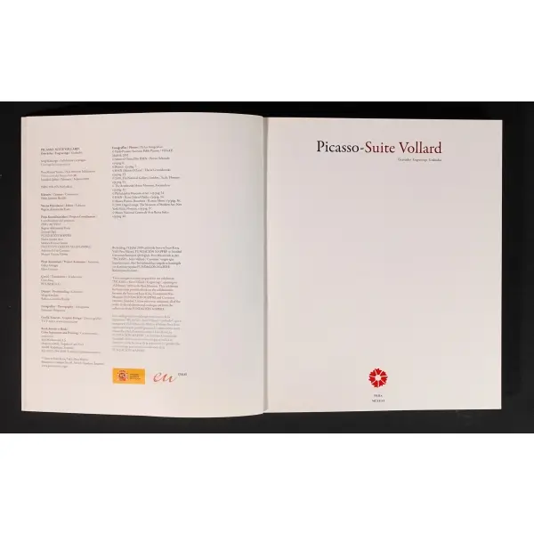 PICASSO - SUITE VOLLARD, editör: Begüm Akkoyunlu Ersöz, 2010, İstanbul, Pera Müzesi Yayını, 155 sayfa, 24x28 cm...