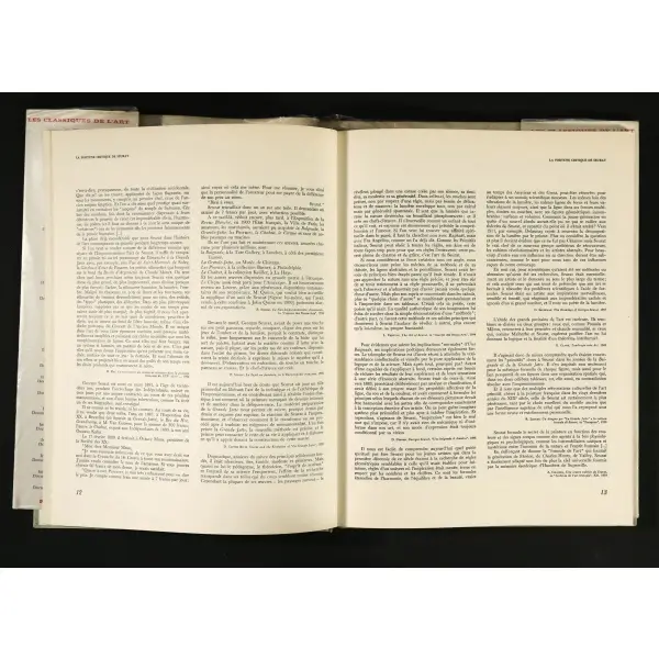 Tout L´Oeuvre Peint de SEURAT, Andre Chastel, 1973, Paris, Flammarion, 119 sayfa, 24x32 cm...