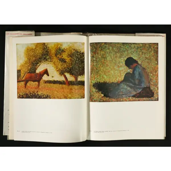 Tout L´Oeuvre Peint de SEURAT, Andre Chastel, 1973, Paris, Flammarion, 119 sayfa, 24x32 cm...