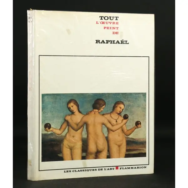 Tout L´Oeuvre Peint de RAPHAEL, Henri Zerner, 1969, Paris, Flammarion, 128 sayfa, 24x32 cm...