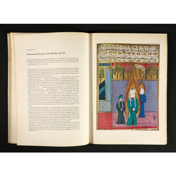 TURKISH MINIATURE PAINTING, Emel Esin, 1960, Japan, Charles E. Tuttle Company, 34 sayfa, 21x30 cm...