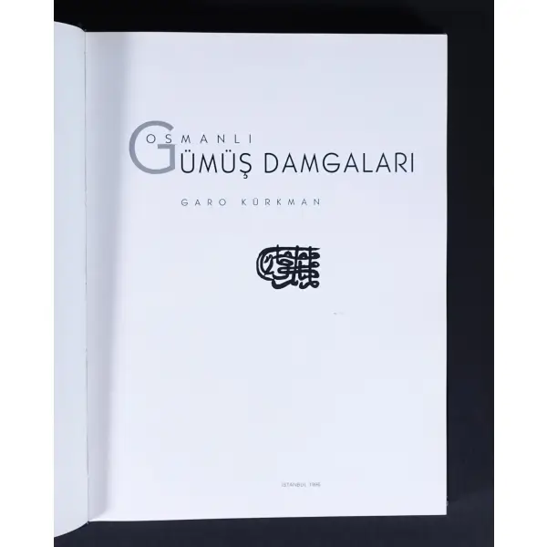 OSMANLI GÜMÜŞ DAMGALARI, Garo Kürkman, 1996, İstanbul, Mathusalem Yayınları, 294 sayfa, 24x32 cm...