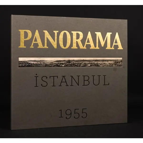 BİR İSTANBUL PANORAMASI (1955) / AN ISTANBUL PANAROMA (1955), M.Sinan Genim, 2012, İstanbul, 8 sayfa, 30x33 cm...