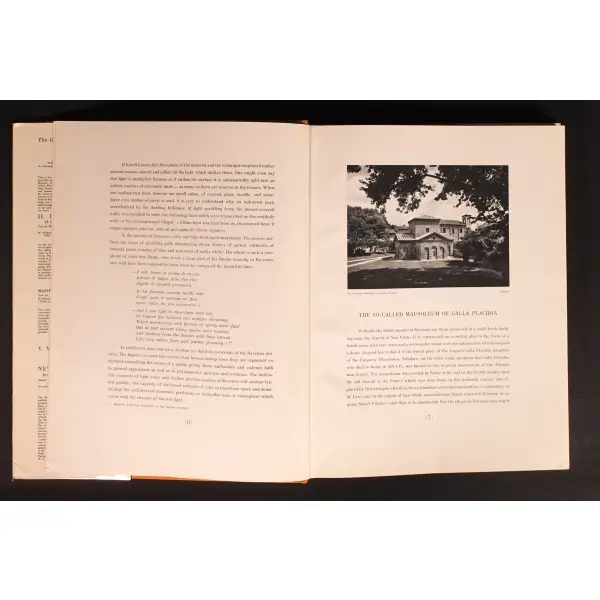 RAVENNA MOSAICS, Giuseppe Bovini, 1956, Italy, 57 sayfa+resimler, 29x39 cm...