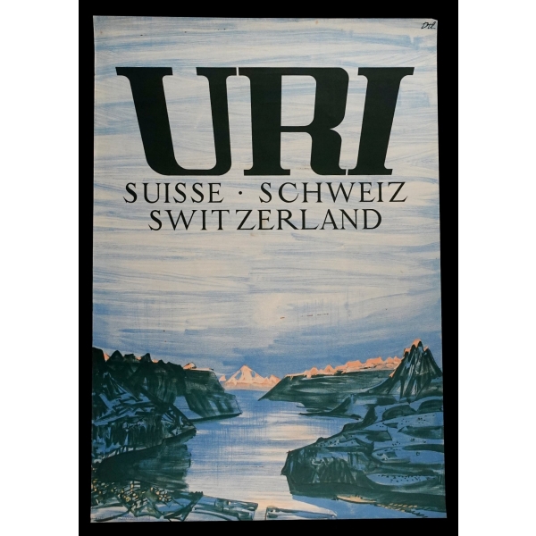 URI: Suisse - Schweiz - Switzerland, 63x90 cm...