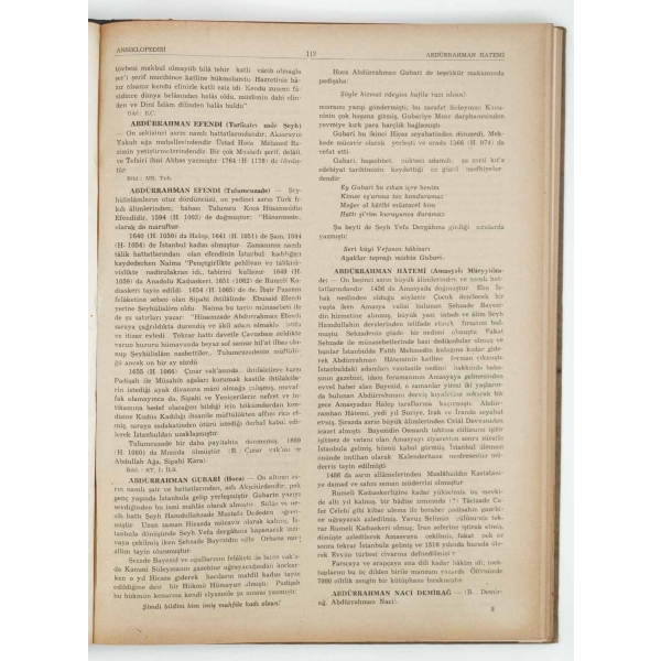 İSTANBUL ANSİKLOPEDİSİ (Birinci Cild), Reşad Ekrem Koçu, 1946, İstanbul Yayınevi, 320 sayfa, 25x34 cm...