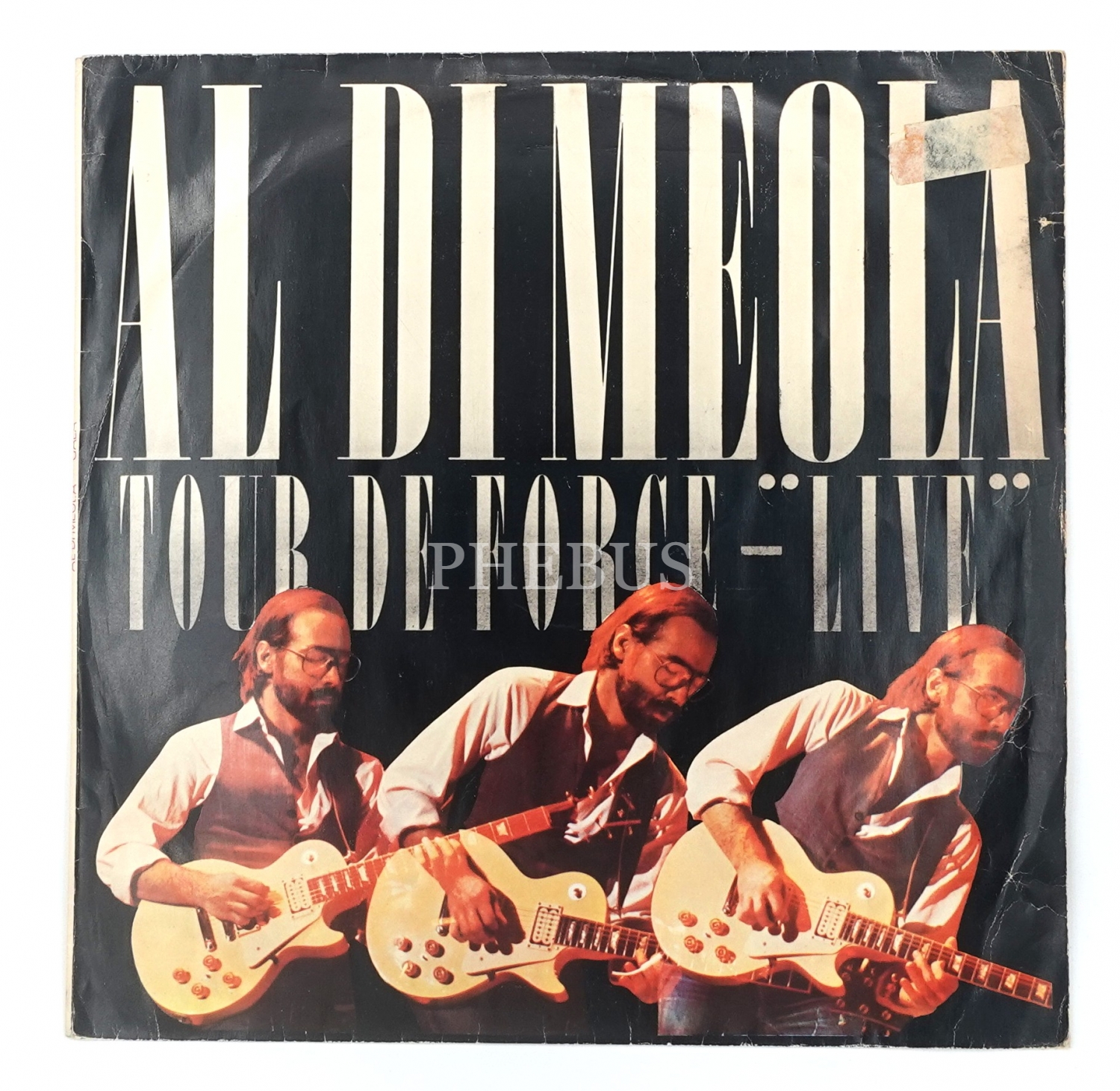 Al Di Meola Tour De Force "Live" Teklif Ver Al PHEBUS Müzayede