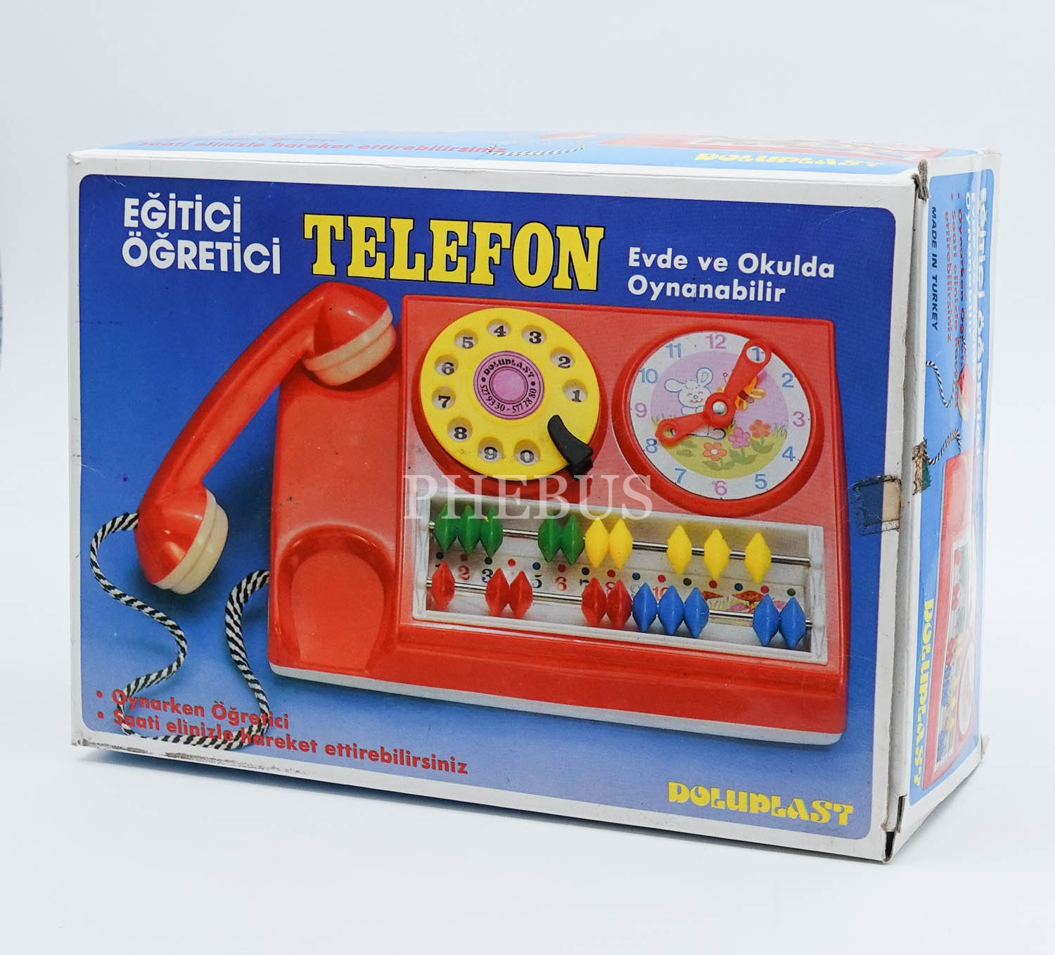 Yerli malı ´´Doluplastik´´ marka eğitici telefon, 25x17x8 cm...