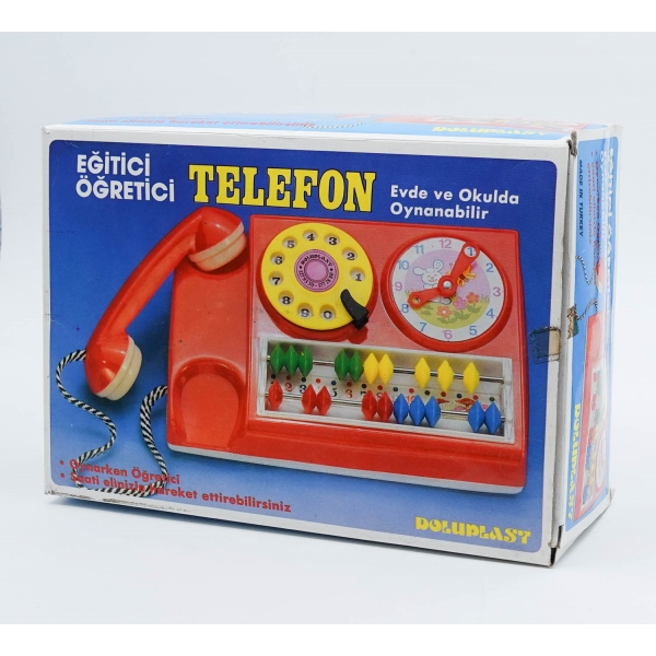 Yerli malı ´´Doluplastik´´ marka eğitici telefon, 25x17x8 cm...