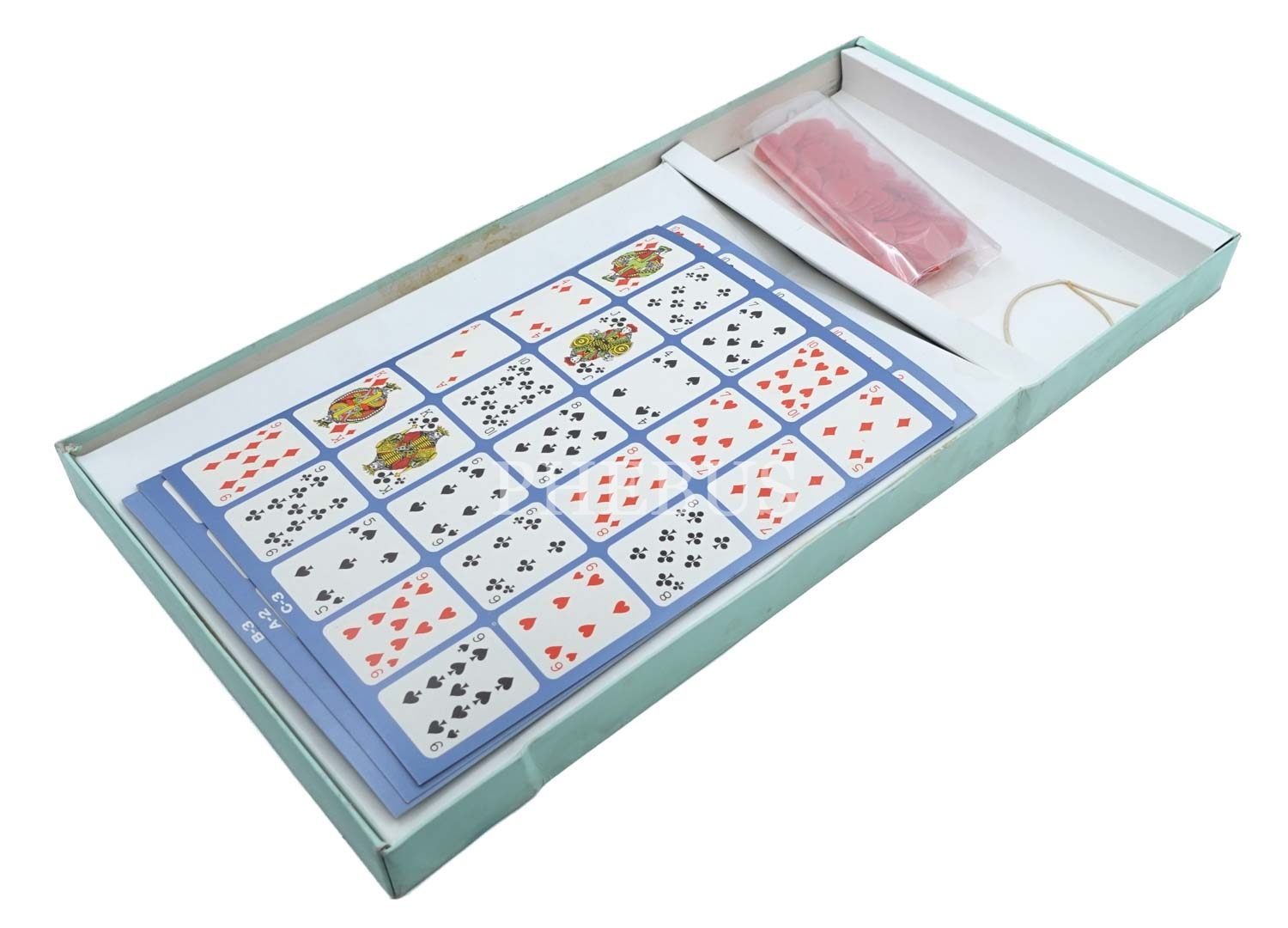 Yerli malı ´´Şan´´ marka ´´İskambilo´´ kutu oyunu, 44x22x3 cm...