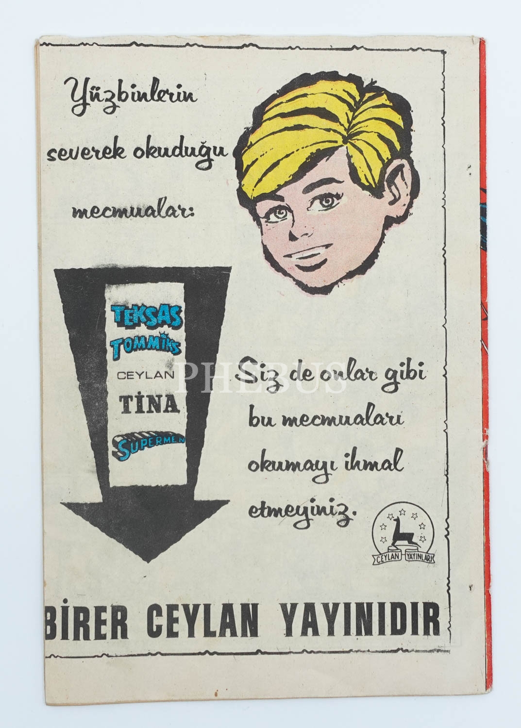 BETMEN (No: 2), 1967, Ceylan Yayınları, 26 sayfa, 17x25 cm...