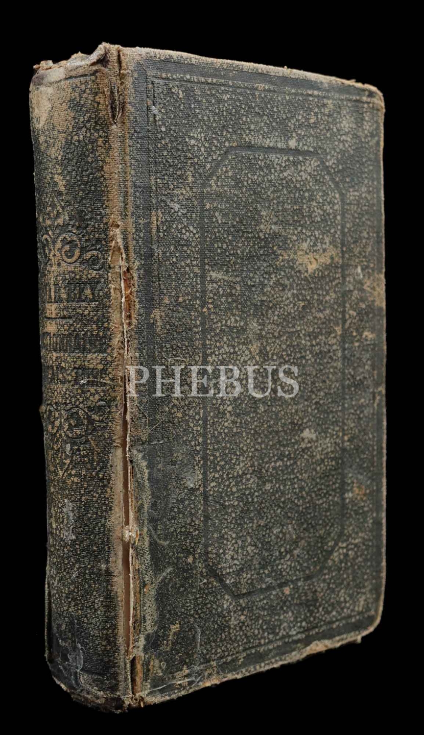 DICTIONNAIRE DE POCHE FRANÇAIS - TURC, Librairie Hachette, A. Nar Bey, 1873, 448 sayfa, 9x13 cm...