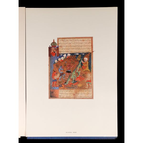 PERSİAN MINIATURES, 1990, Sofia Bulgarski Houdozhnik Puhblisher (Bulgaristan, Sofya), 35x49 cm...