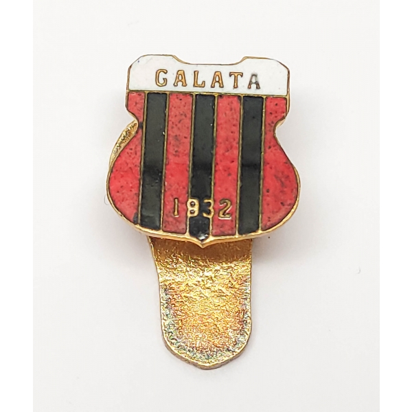 Galata Spor Kulübü 1932 mineli pabuç tip rozet...