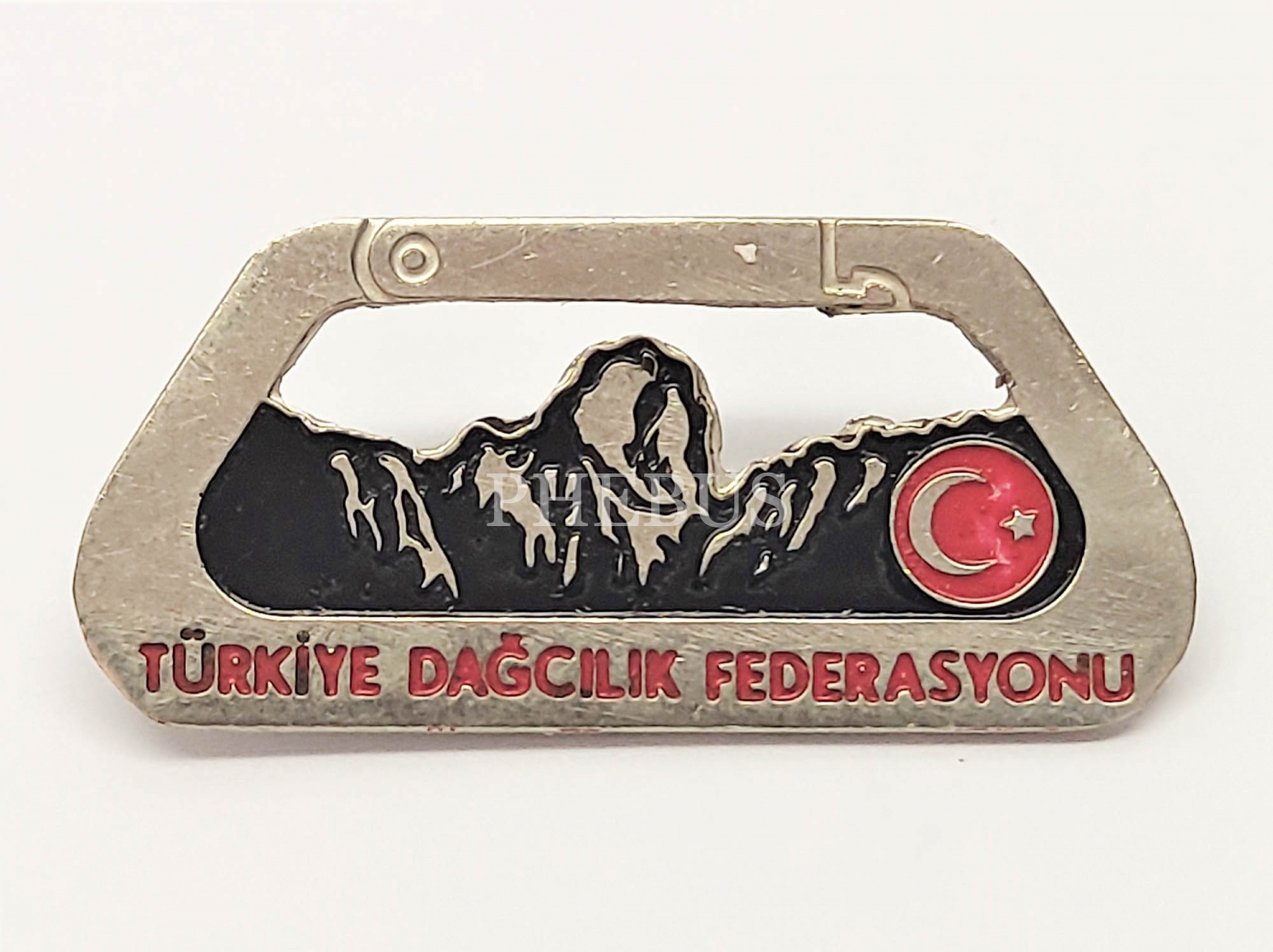 Türkiye Dağcılık Federasyonu rozeti, 3 cm...