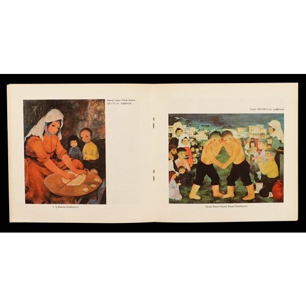 TURGUT ZAİM (1906-1974), 1989, Türkiye Emlak Bankası, Ankara Sanat Galerisi, 36 sayfa, 20x19 cm...