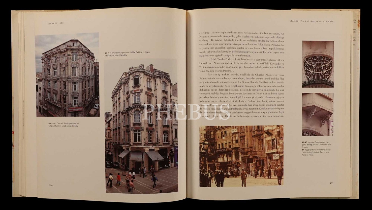 İSTANBUL 1900 (Art Nouveau Mimarisi ve İç Mekânları), Diana Barillari & Ezio Godoli, 1997, Yem Yayın, 227 sayfa, 26x30 cm...