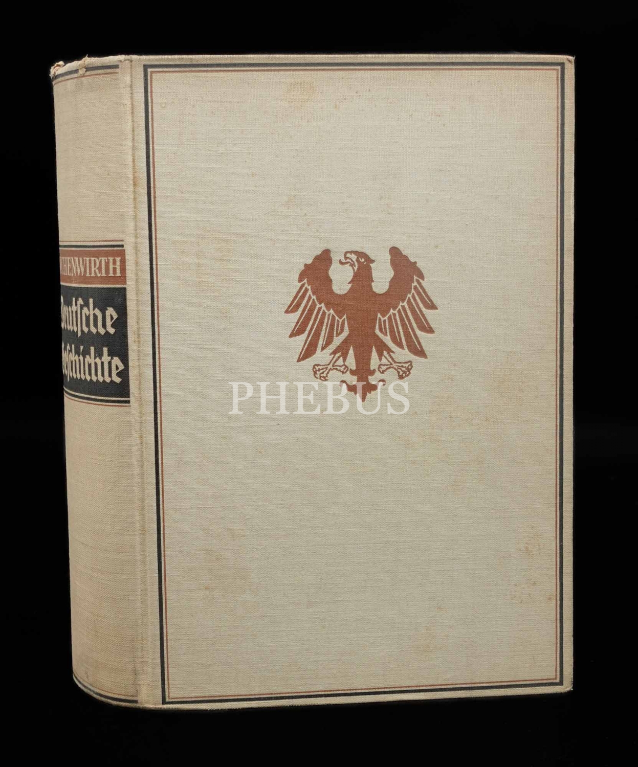 DEUTSCHE GESCHICHTE, Dr. Richard Suchenwirth, 1938, Georg Dollheimer, Leipzig, 616 sayfa, 18x25 cm...