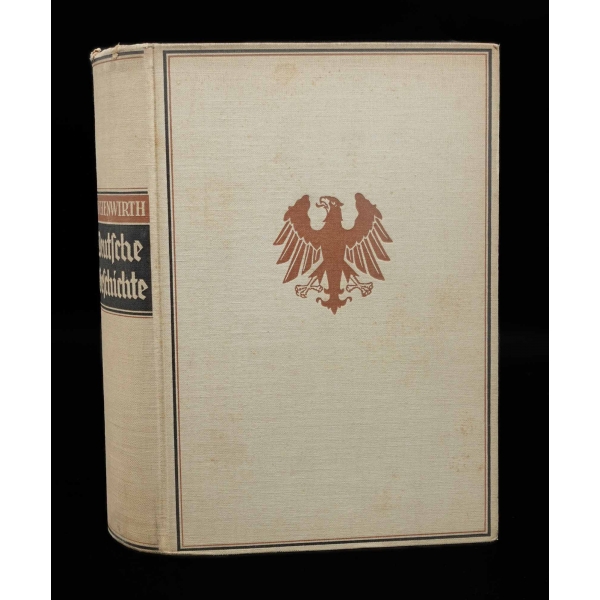 DEUTSCHE GESCHICHTE, Dr. Richard Suchenwirth, 1938, Georg Dollheimer, Leipzig, 616 sayfa, 18x25 cm...