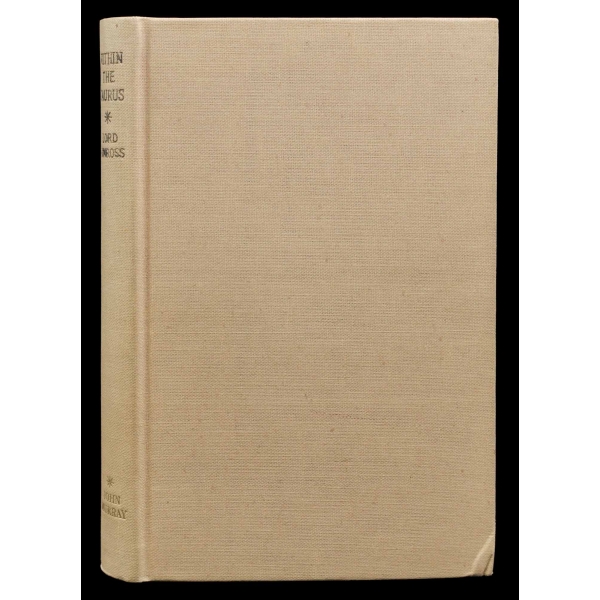WITHIN THE TAURUS (A Journey in Asiatic Turkey), Lord Kinross, 1954, John Murray, 191 sayfa, 15x22 cm...