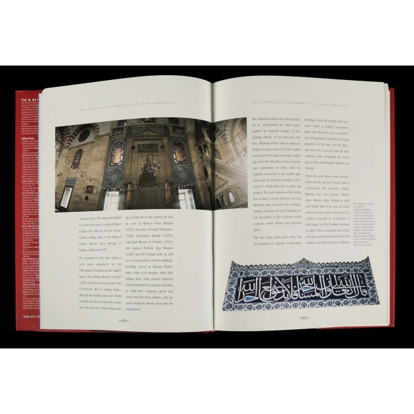 THE STORY OF OTTOMAN TILES AND CERAMICS, editör: Prof. Dr. Ara Altun, 1997, Istanbul Stock Exchange, 320 sayfa, 23x31 cm...