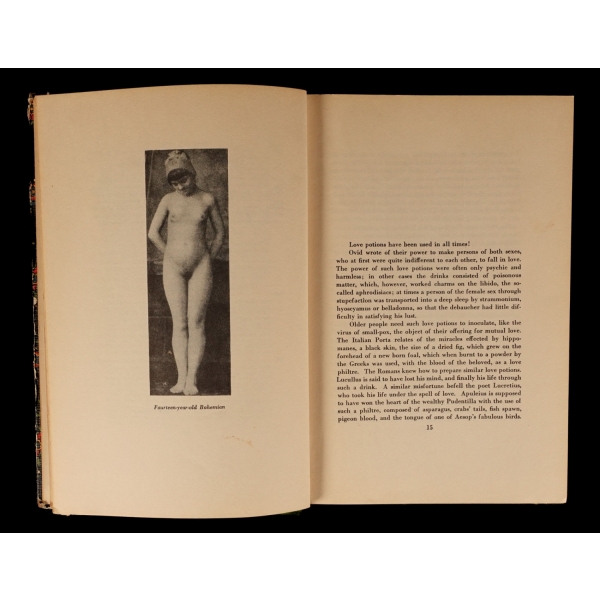 THE SCENTED GARDEN (Anthropology of the sex life in the Levant), Bernhard Stern, 1934, American Ethnological Press (New York), 443 sayfa, 16x23 cm...