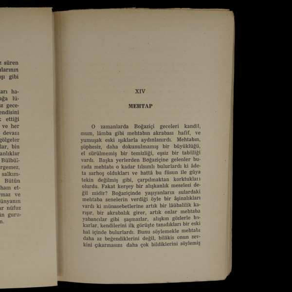 BOĞAZİÇİ MEHTAPLARI, Abdülhak Şinasi Hisar, 1956, Hilmi Kitapevi, 309 sayfa, 18x12 cm...