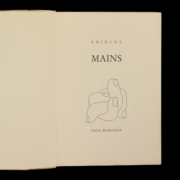 MAINS, Abidine (Abidin Dino), 1989, Fata Morgana, 70 sayfa, 17x25 cm...