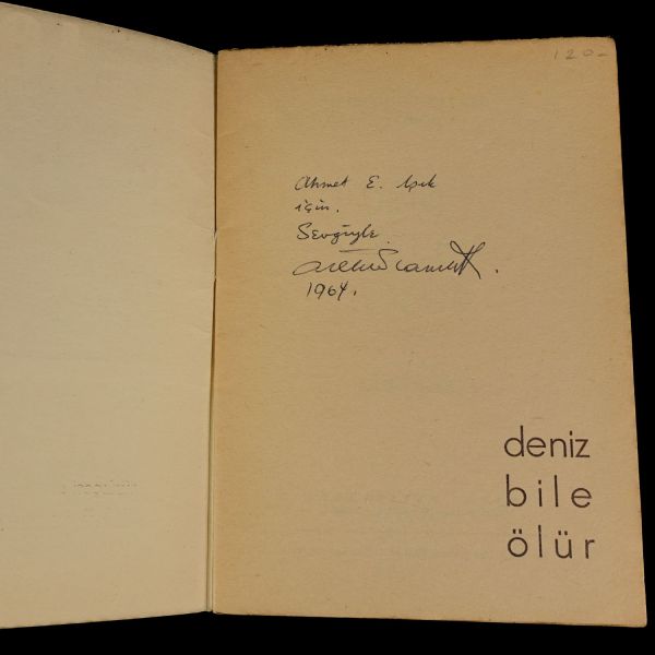 DENİZ BİLE ÖLÜR, Federico Garcia Lorca, (Çeviren: Ülkü Tamer), 1960, Kitap Yayınları, 30 sayfa, 19x14 cm....