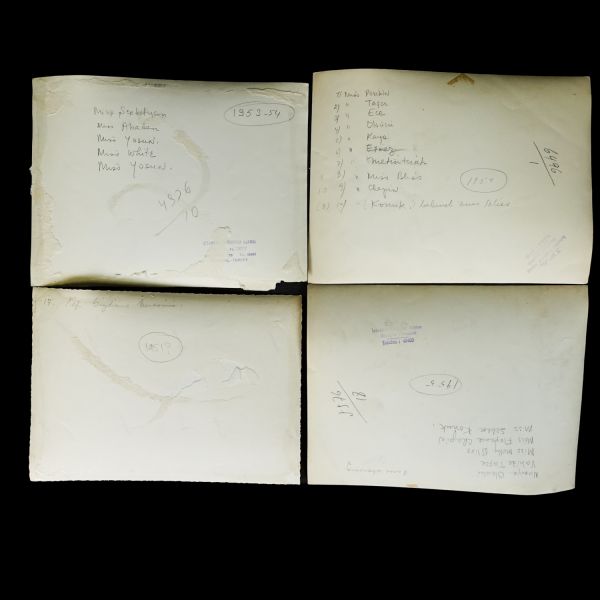 Bir hemşirenin terekesinden, ağırlıkla 1940 - 1960 yılları arasını kapsayan, öğrencilik ve meslek yaşamına ışık tutan 134 adet fotoğraf ve 6 adet belge lotu...