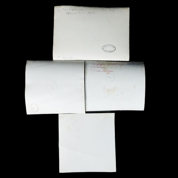 Bir hemşirenin terekesinden, ağırlıkla 1940 - 1960 yılları arasını kapsayan, öğrencilik ve meslek yaşamına ışık tutan 134 adet fotoğraf ve 6 adet belge lotu...